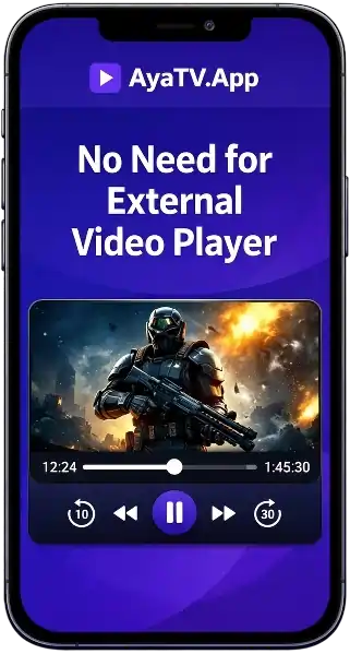 No Need for External Video Player